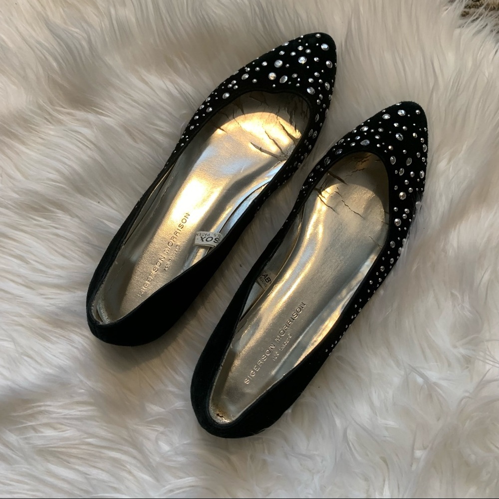 Sigerson Morrison for Target Black Ballet Flats Shoes Size 8